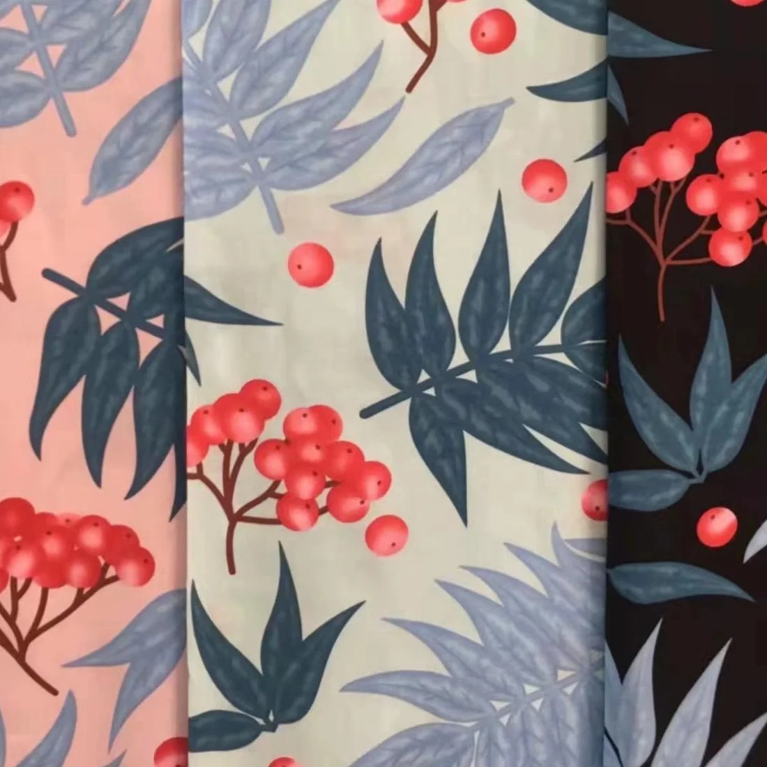 Китайский производитель в наличии мягкая вискоза тканая ткань с цветочным принтом 100% для одежды