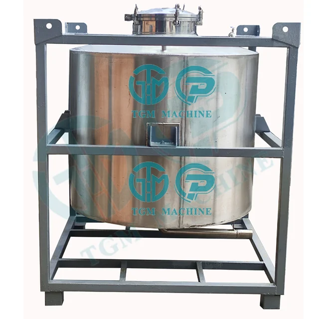 1000L Stainless Steel Thickened Storage tank Chemical Liquid