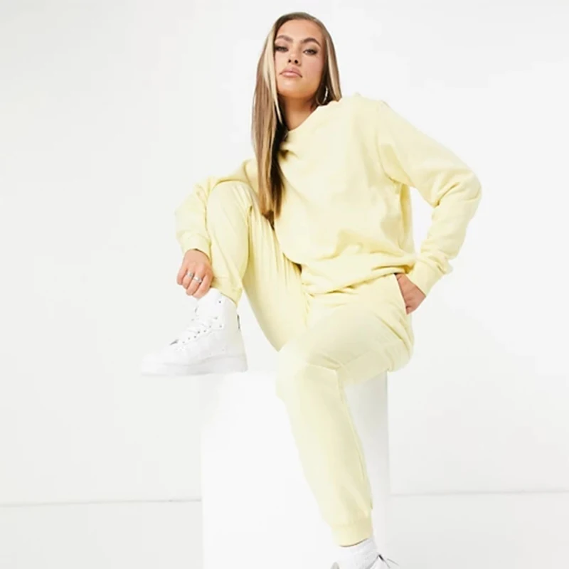 Tute Da 2 Pezzi In Spugna Francese All'ingrosso Set Tute Semplici  Personalizzate Per Donna - Buy Tute Per La Donna,Pianura Tute,2 Pezzi Tute  Set Product on Alibaba.com