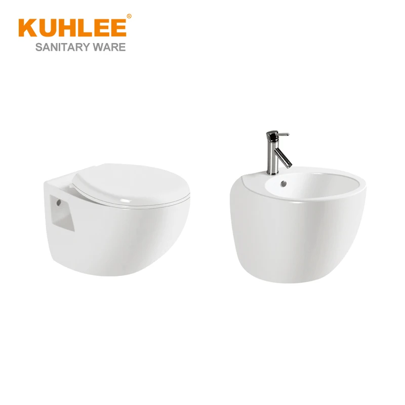 China Cheaper Ceramic Bathroom Wall Hung Toilet Sets Basin Sets