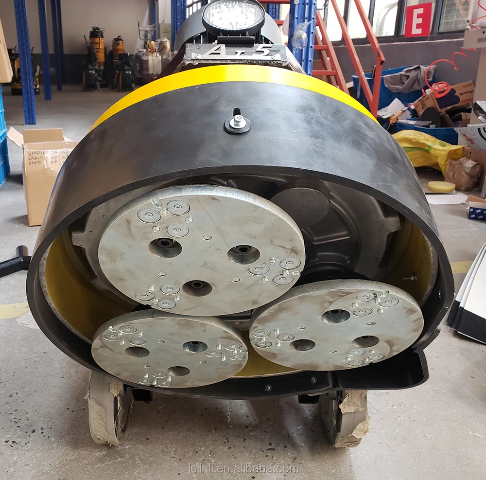 New Design JS A5 3 Heads Planetary Floor Grinder