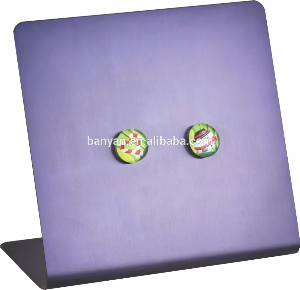 Different Color Available Free Standing Notice Board Stainless