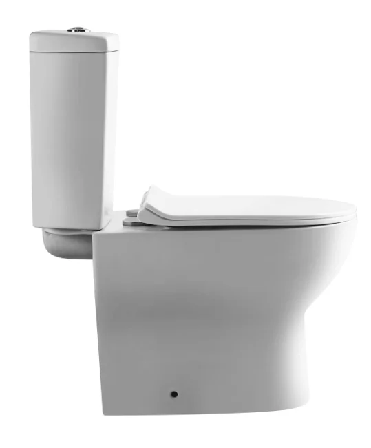 AIDI European Style Modern Bathroom Box Rim P-trap Round Two Piece Toilet details