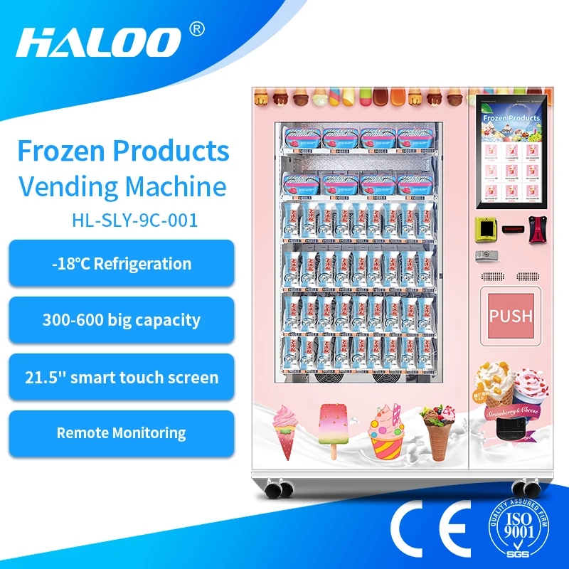 Ice Cream Automatic Vending Machine Ice Cream Popsicle Vending Ice