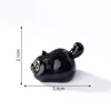 ตุ๊กตาแมวดำน่ารัก 5 ตัว เครื่องประดับเรซิ่น