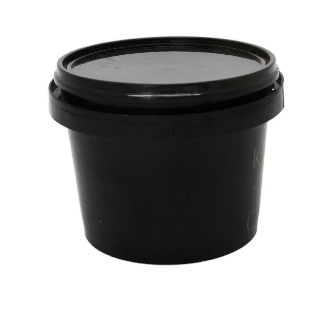 PP Black Food Grade Plastic Containers, For Biriyani Gravy Container,  Size/Dimension: 500ml