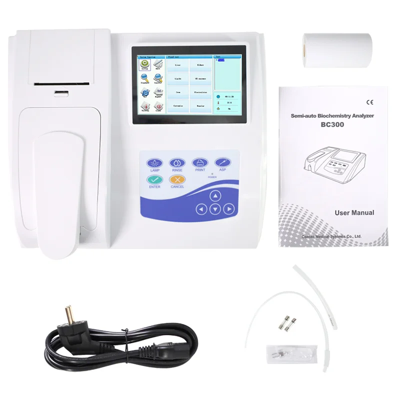 Contec BC300 Human Semi Automatic Biochemistry Analyzer in Vitro Diagnostics
