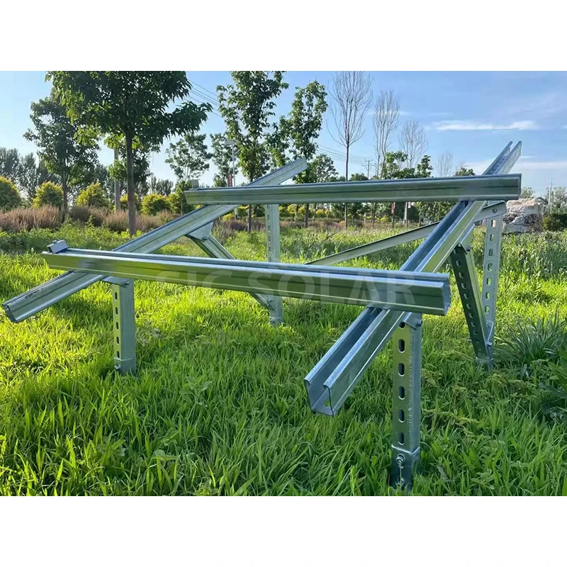 pv panel solar mounting bracket ground mounted solar racks solar array ...