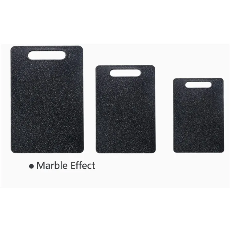 Factory Price Marble Chopping Blocks Black Rectangular Chopping Board Private Label Plastic Cutting Board Sheet