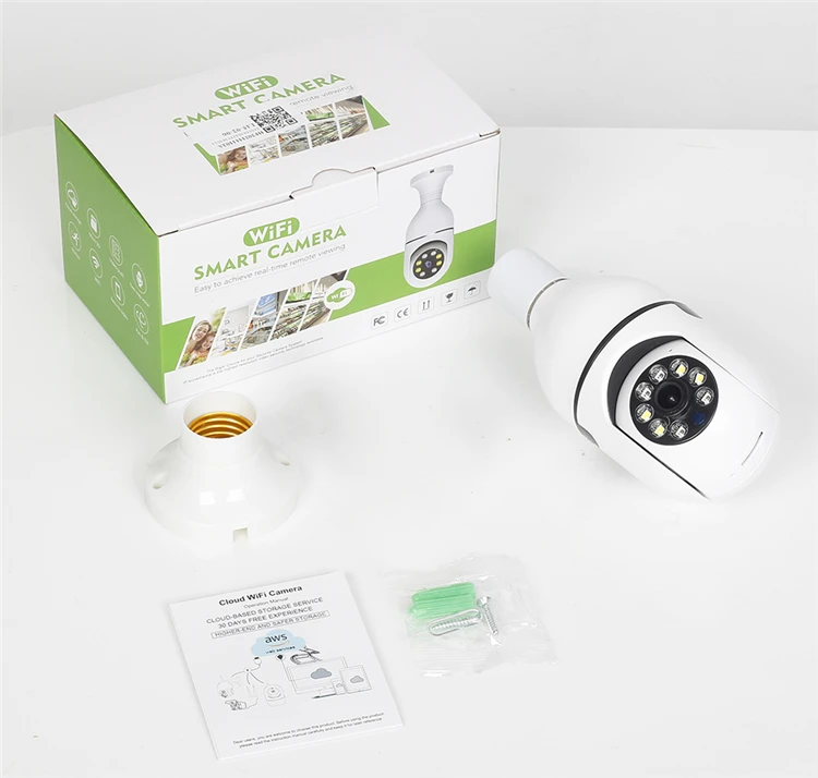 Jxlcam App Mini Cctv Camera Wireless Bulb Camera Bombilla De La Camara