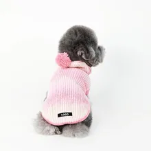 OEM Warm Fashionable Gradient Ramp Sweater Pet Cotton Clothes for Dogs