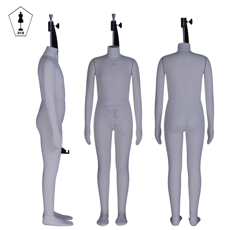 Roxy Display Male Hard Foam Dress Form With Arms And Head – JF-33M02ARM+BS-04