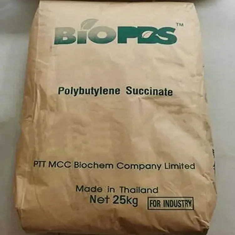 Factory Price Eco-Friendly Biodegradable Pbs Raw Material Granules Molding Virgin Plastic for Fibers Plastic Bags Direct China