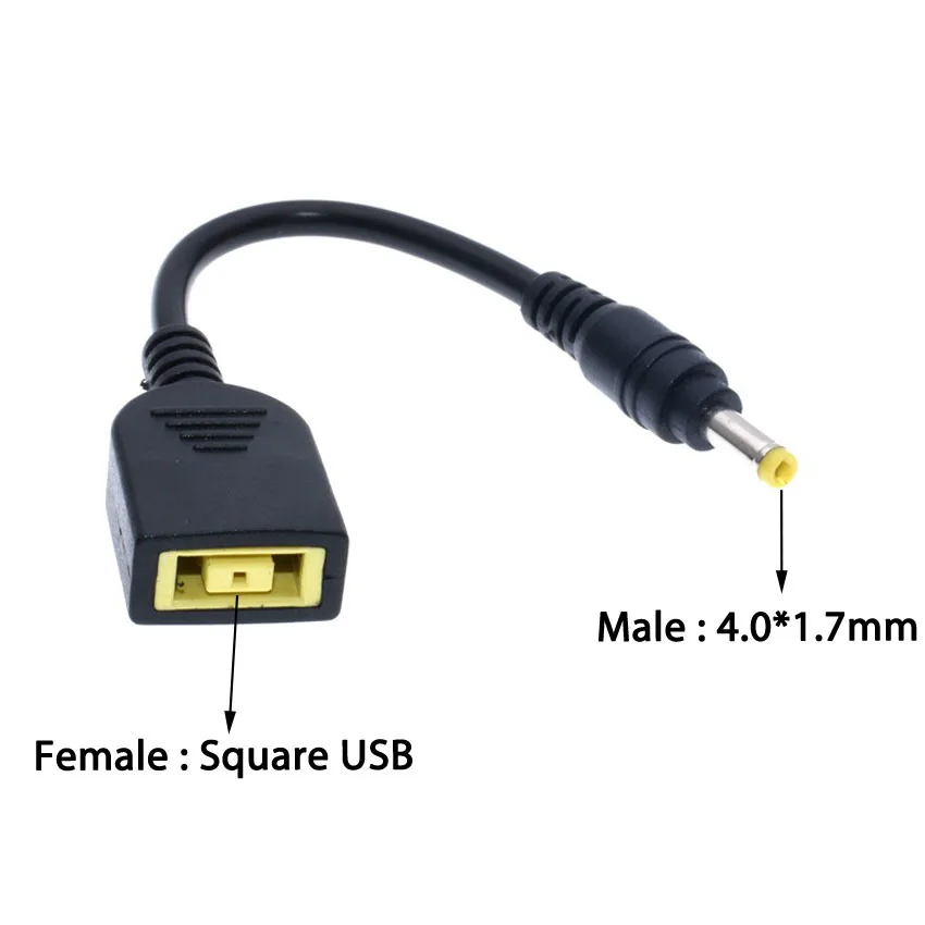 12V Tipo-C Hembra a CC – 7.9 in de enchufe USB-C a CC 0.217 x 0.083 in  Cable de alimentación macho, conecta el cargador PD y el cable PD para