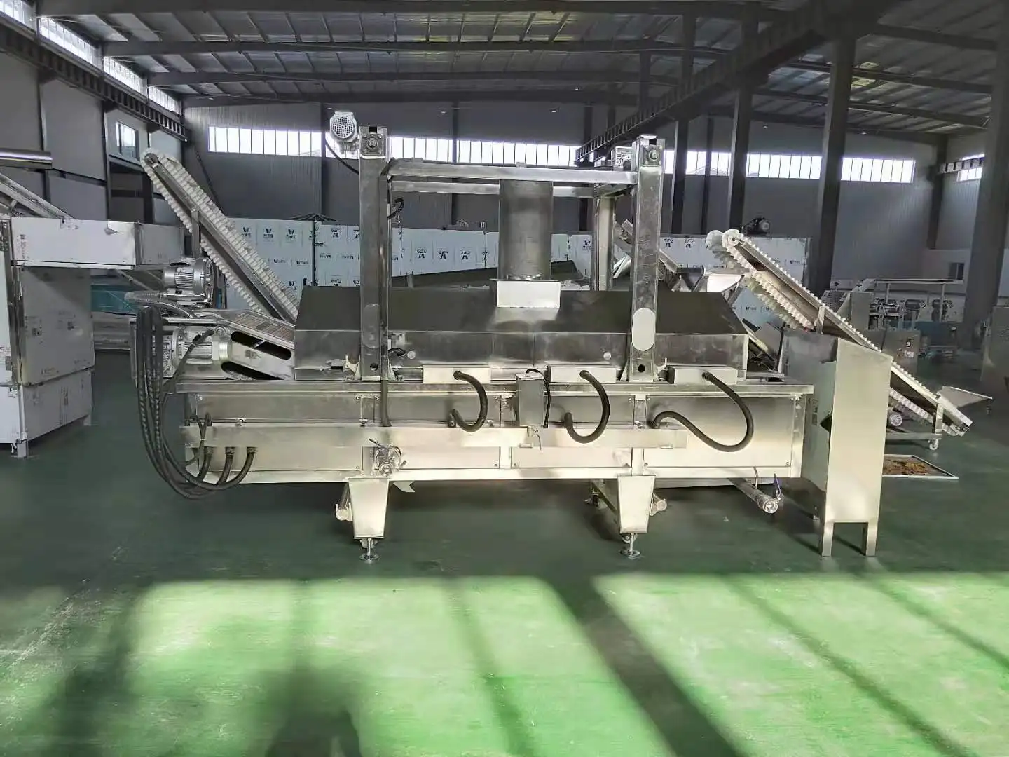 Customized Different Shape Instant Noodle Production Line Large Capacity Fried Instant Noodle Making Machine