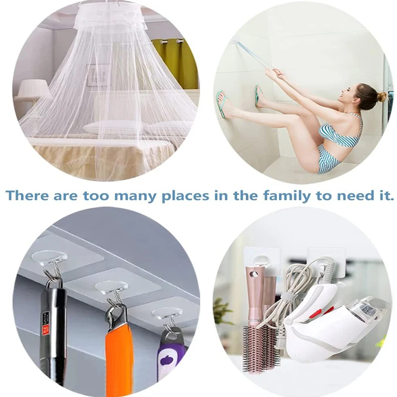 Amazon Best selling Transparent Strong Self Adhesive Door Wall Hangers Hooks Suction Heavy Load Rack Cup Sucker for Kitchen Bathroom
