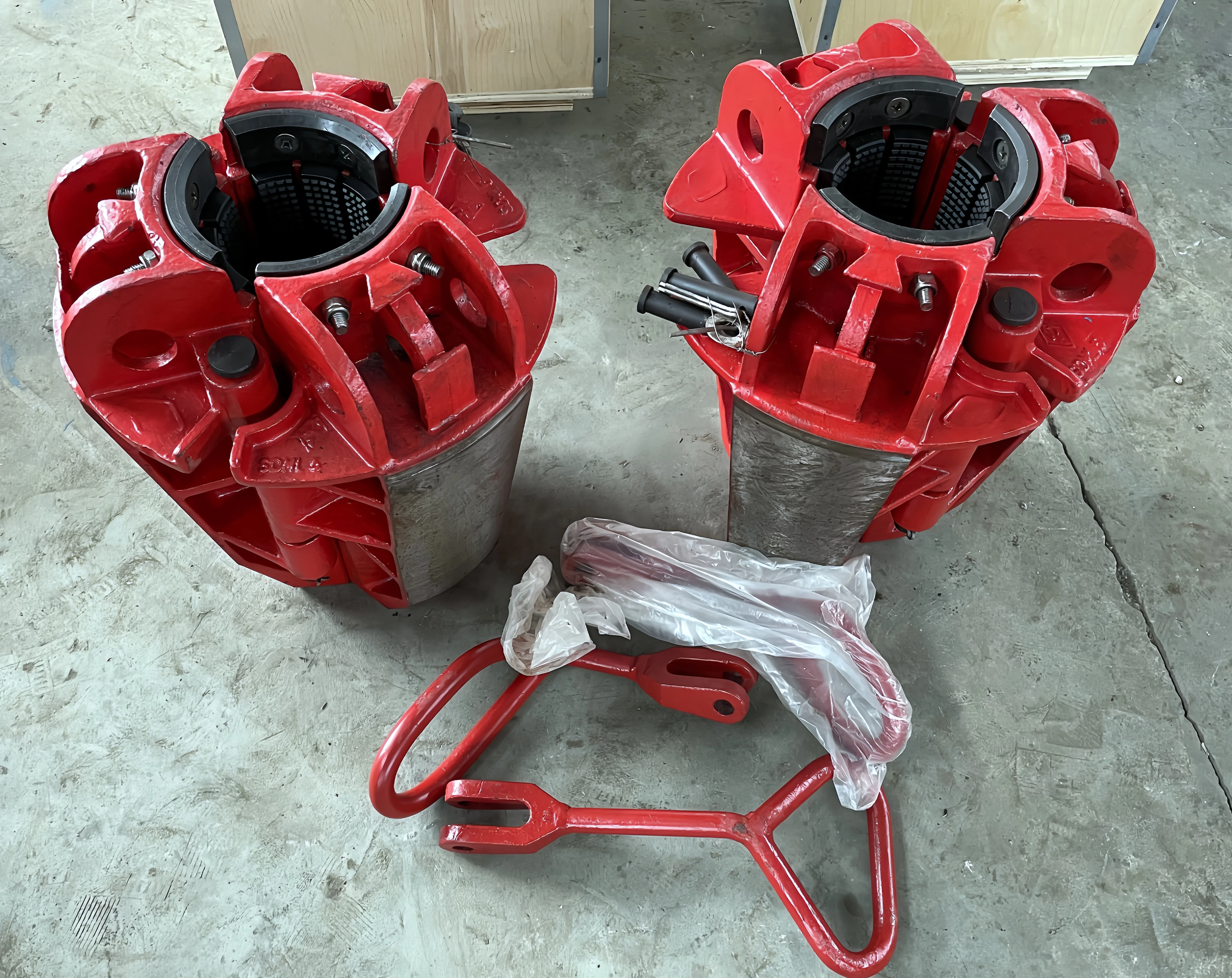 API 7K SDS SDML SDXL Drill Collar Slips Rotary Slips for Oil Drilling Rig Tools Drill Pipe slip Dies