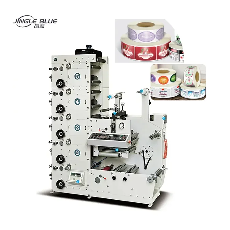 Machine d'impression flexographique flexible à grande vitesse d'étiquette de tasse de papier RY320 à vendre