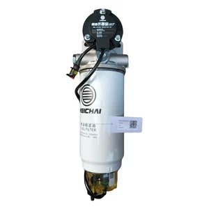 High Quality Original SHAXMAN X3000 X5000 X6000 Weichai Engine Electronic Fuel Transfer Pump Fuel Filter Assembly 612600083421