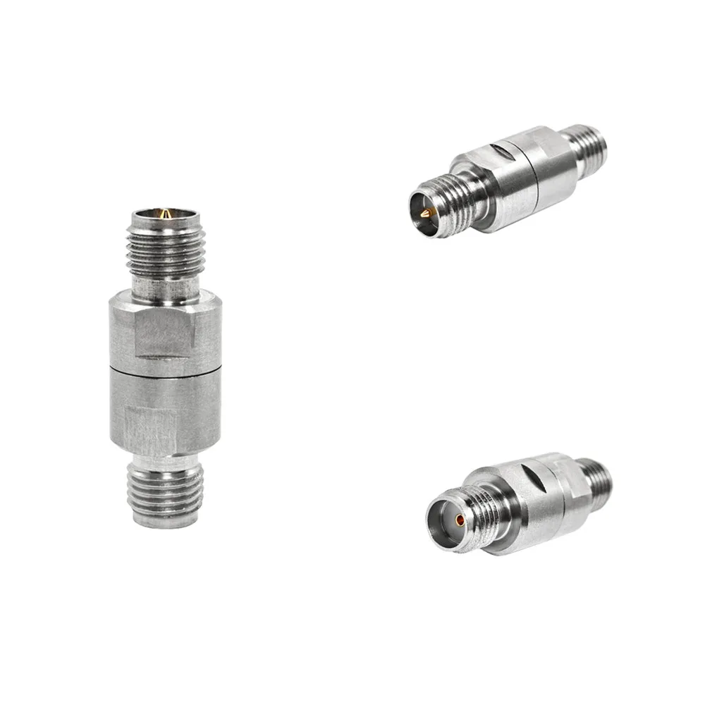Stainless Steel  RF Coaxial Connector SMA Female Jack to Reverse Polarity RP SMA Female Jack Coaxial 0-18G Adapter