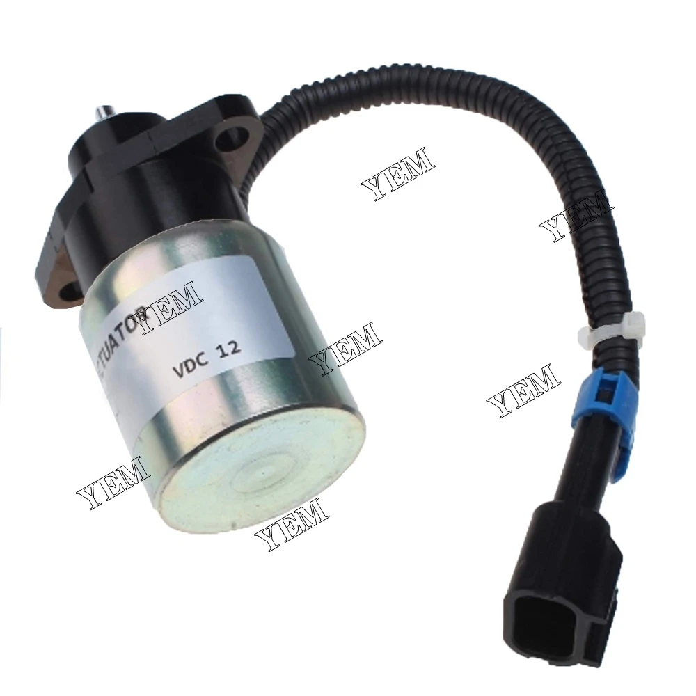 Excavator Parts Aftermarket Stop Solenoid Actuator 7023177 JLG 0175-12A5C9S SA-4573-12 for Kubota Diesel Engine