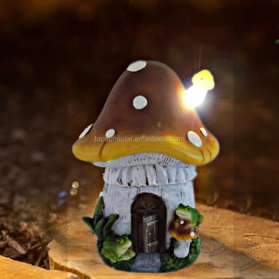 mushroom solar lights menards