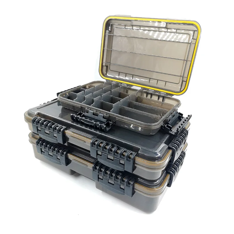  RUNCL Fishing Tackle Box, 4 Packs Plastic Storage Box