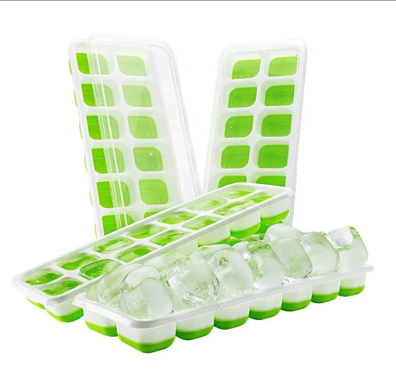 HAIXIN Hot Selling Ice Cube Tray With Cover Wholesale Custom Bpa