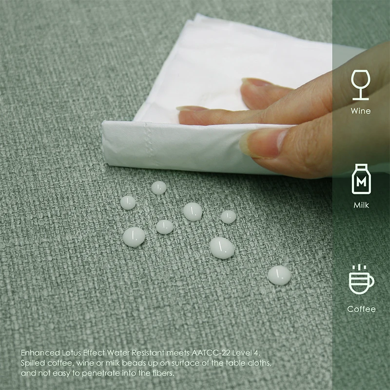 Factory Selling Solid Color Fabric Linen Plain Nordic Modern Rectangular Table Clothes for Weddings Decorations Tablecloths