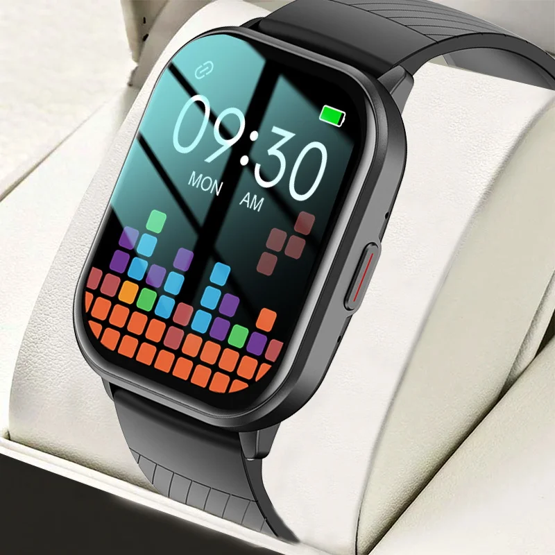 VALDUS Supports BloodPressure OxygenBreathingTraining VS02 Fashion Smart Watch 280mAh Capacity Extra Long Standby Smartwatch