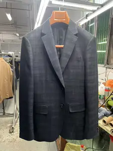 Blue Suit Jackets High-quality Fashionable Second Hand Clothes for Men Wholesale and Used Men's Clothing Men's Suits blazer