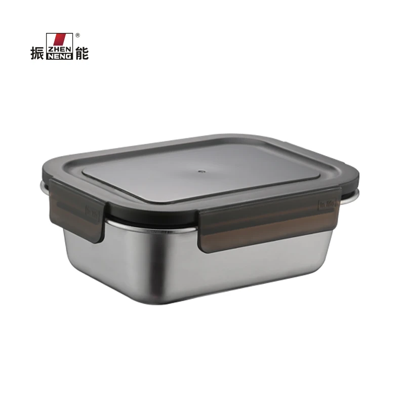 Ланч-бокс Bento из нержавеющей стали, 600 мл, с герметичной крышкой