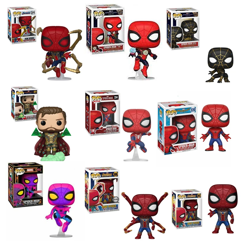 Funko Pop Model Toys Spiderman Action Figure