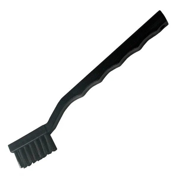uxcell Black Round Handle PCB Cleaning Tool Anti Static Brush 5.5 inch 