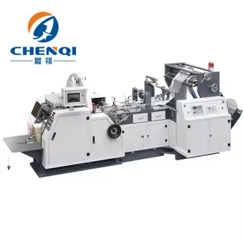 Chenqi Professional Machinery Manufacturer  High Speed Shopping Bag Making Machine Food Paper Bag Making Machine