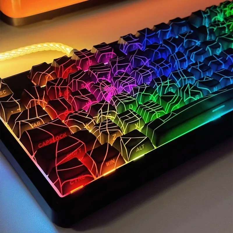 Keycaps 60 Prozent 120 Tasten PBT Pudding Tastenkappen Für Mechanische Tastaturen | ATTACK Attack Shark