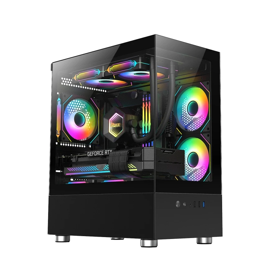 High Quality Micro ATX PC Case Computer Cases Towers Computer Case Gaming Casing Casin C aperçu 2