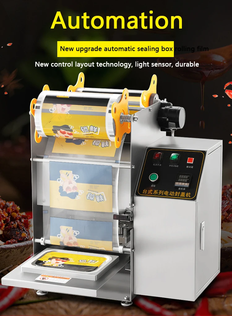 Heat Manual Electric/tray Sealing Food Packing Machine,Tray Sealing