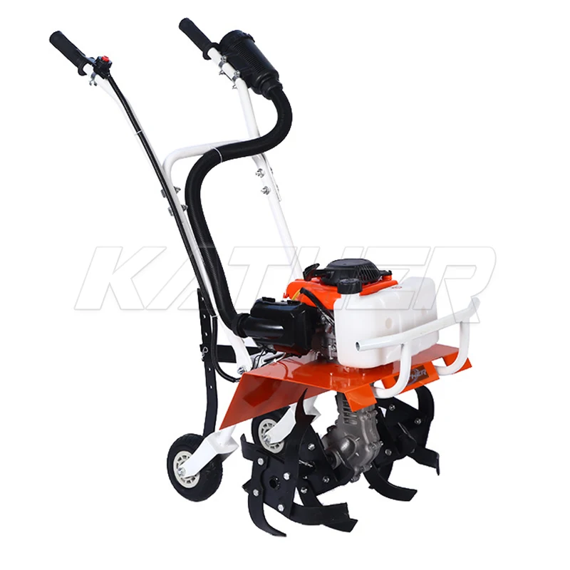 New Arrival 2/4 Stroke Petrol Cultivator Mini Power Tiller Agricultural Garden Orchard Tools Rotary Tilling+Weeding+Ditching