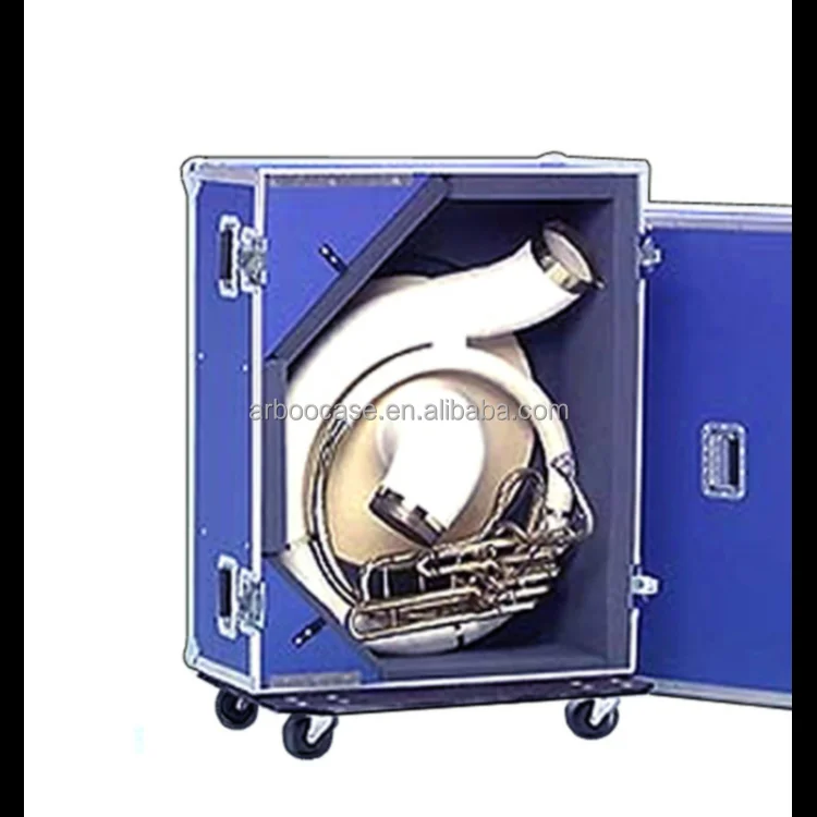 Sousaphone Ata 38 Professional Case With Wheels Product Protect Road