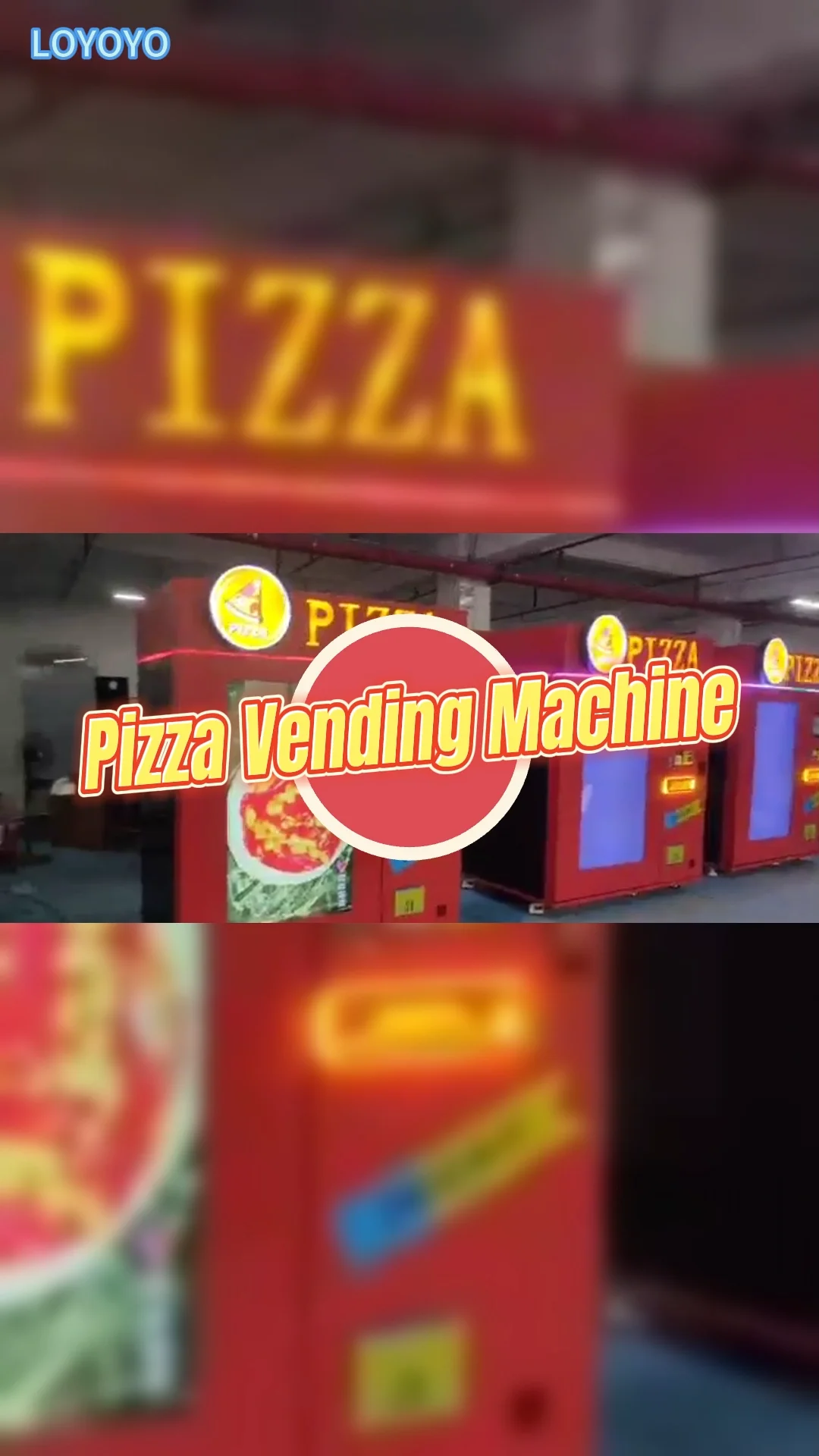 Chicago Hot Meal Outdoor Pizza Kiosk Buy Fresh Pizza Vending Machine