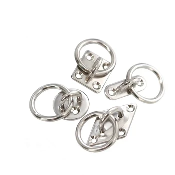Hot Sale Newest Stainless Steel 304/316 Oblong Pad Eye and Oval Eye Plate with Ring Service Equipment