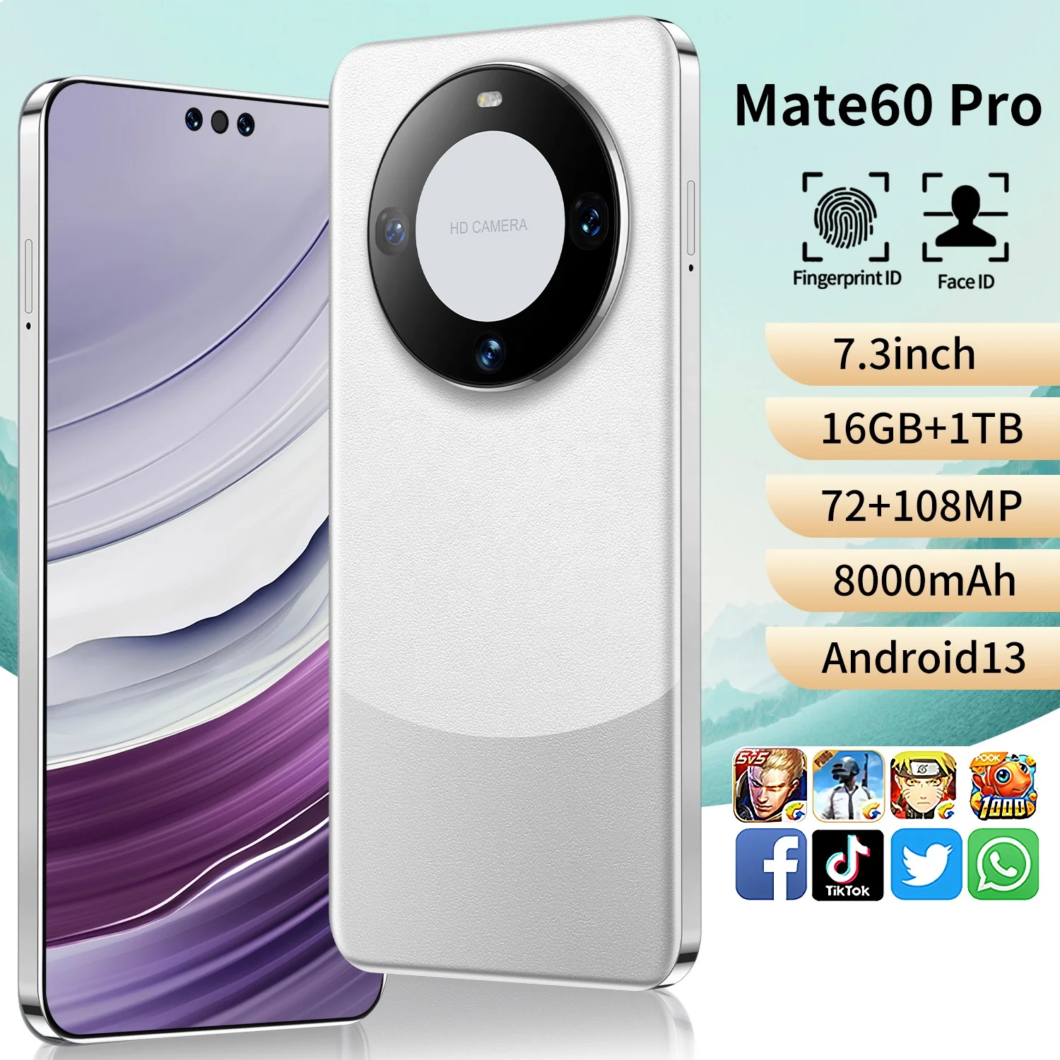 Cheapest China Dual Sim Card Dual Standby Mobile Phone 5G Android Smart Mobile Phones With Beauty Hd Camera