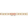 9*14mm mesh pattern-Gold