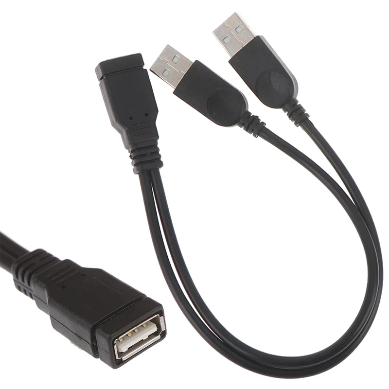 PremiumCord - Rallonge USB 2.0 (2 M) - Type A Femelle Vers Mâle - 480 Mbit/s - Noir - Charge Et Données