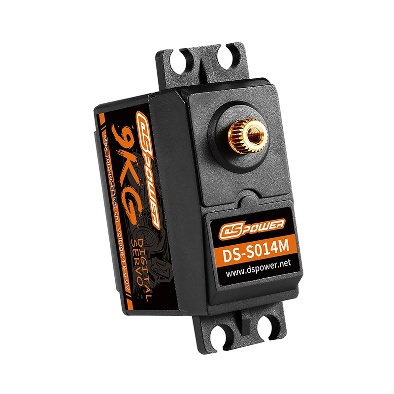 Waterproof Digital 9kg Metal Bearings Servo for HSP ZD Racing 9Kg Servo Motor for Rc Car Robot Arm Smart Lock Servo DS-S014M
