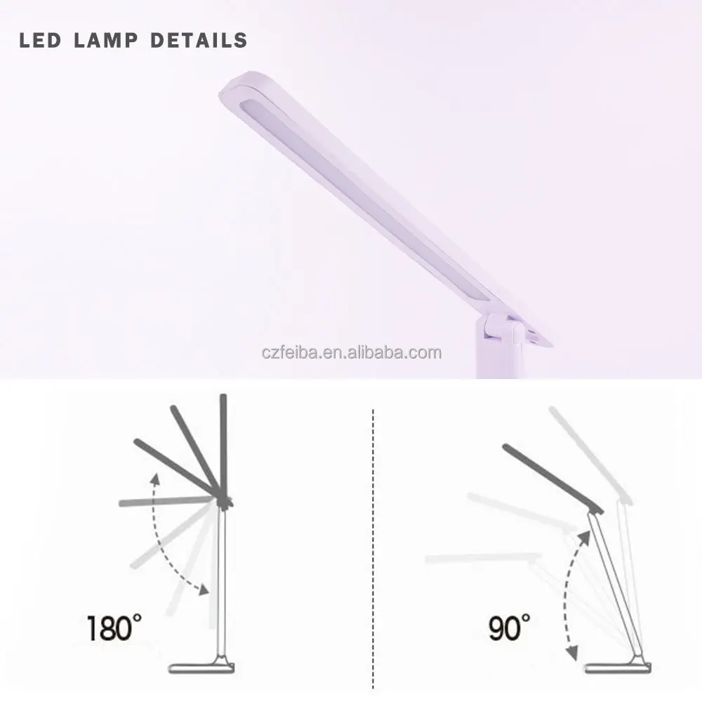 product modern led study table lamp dual function reading lamp usb rechargeable desk lamp-39