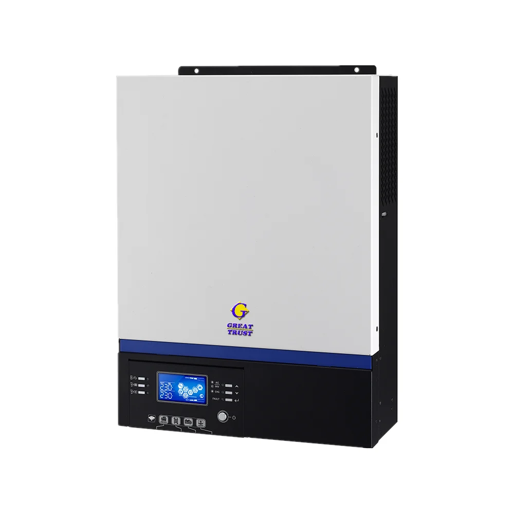 Vevor Hybrid Solar Mppt Dc to Ac 48v 220v 3kw 4kw Inverter Off Grid Voltronic Axpert VM III 5KW
