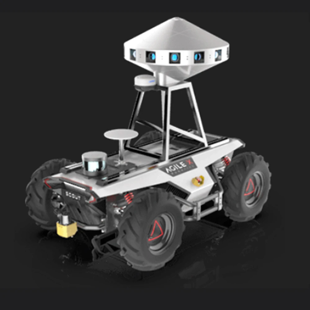 SUGV Small Unmanned Ground Vehicle Electric Power Car Robot Collision Avoidance And Mapping Custom Specific Application.