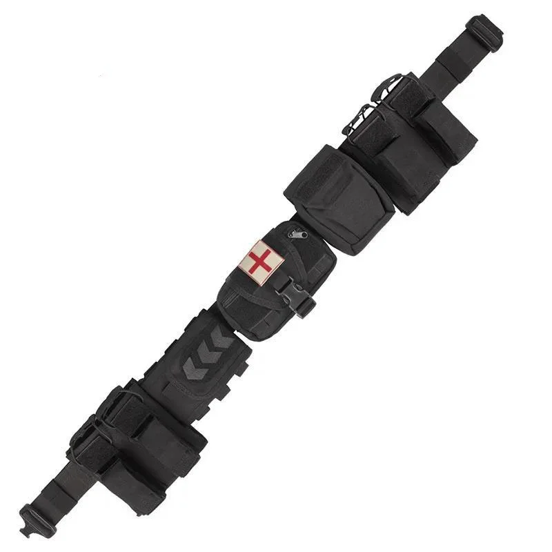 Hiking Training Quick-release Buckle Hunting Tactics Duty Security High Density Material Traffic Tactical Wear-resistant Belt